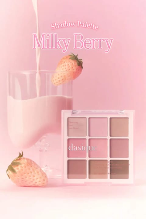 پالت سایه چشم مات dasique (33 Milky Berry)