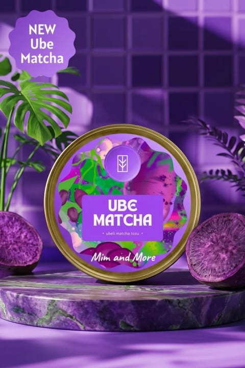Mim and More Ube Matcha - پودر سوپرفود ماچا اوبه ۲۵ گرم