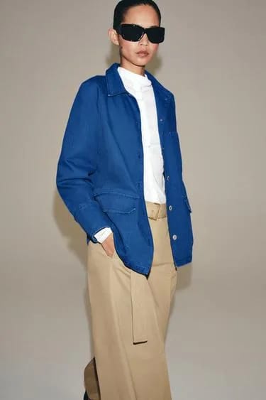 Zara ZW Collection ژاکت جین