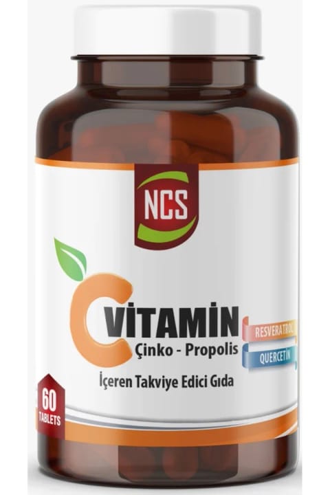 NCS Vitamin C Çinko Propolis 60 Tablet Vitamin D