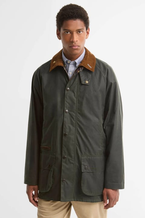 کاپشن واکسدار Barbour Icons Beaufort SG51 Sage