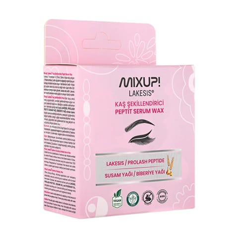 Mixup! Lakesis واکس حالت‌دهنده ابرو با سرم Peptide 50 ml