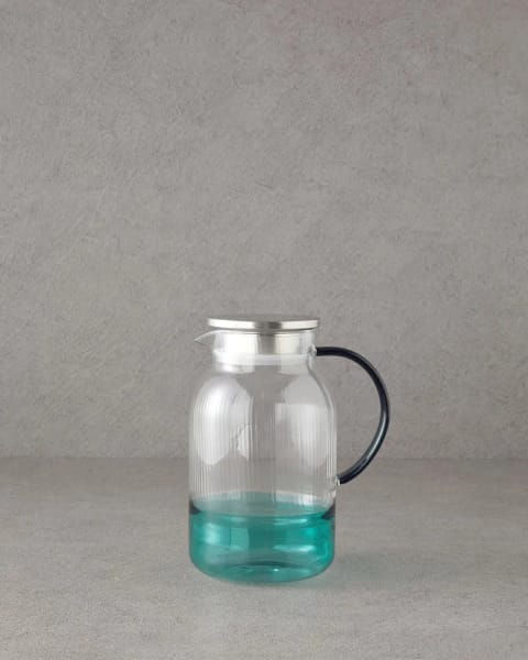 پارچ شیشه‌ای بوروسیلیکات Grena مدل 1500 ml سبز