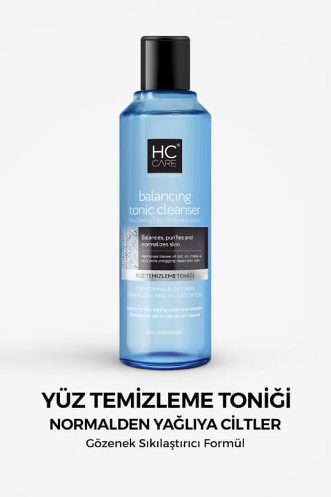 تونر متعادلکننده HC Care برای پوستهای معمولی تا چرب - ۲۳۰ میلیلیتر