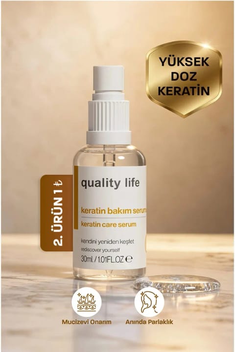 روغن مو ترمیمکننده کراتین Quality Life