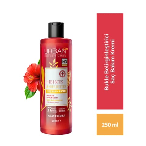 Urban Care هیبیسکوس و کره شی کرم مراقبت مو حالتدهنده فر ۲۵۰ میلیلیتر