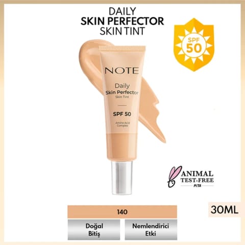 Note Daily Skin Perfector Skin Tint Foundation 140