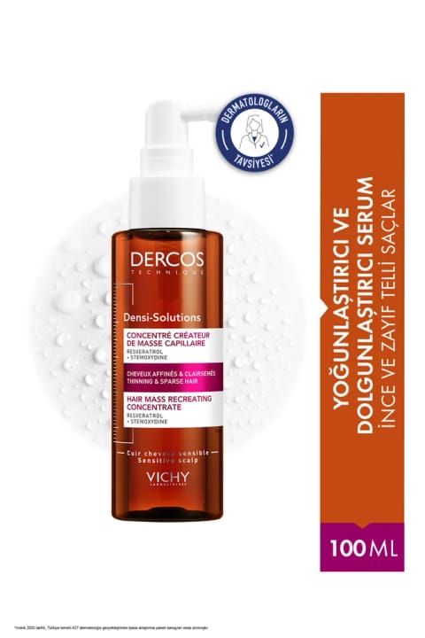 Vichy Dercos Densi-Solutions تقویتکننده و حجمدهنده موهای نازک