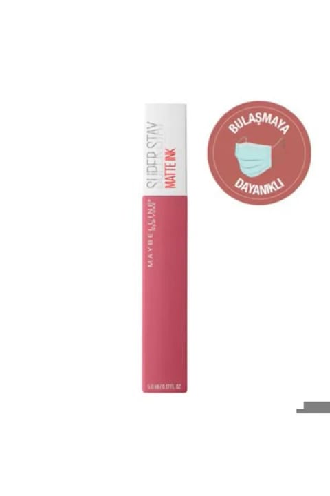 Maybelline New York Super Stay Mat Ink Pink Edition رژ مایع مات شماره 180 Rev...