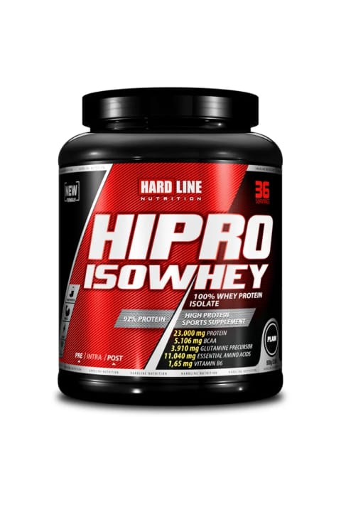 Hardline Hipro Isowhey 908 گرم ایزوله پروتئین بدون طعم