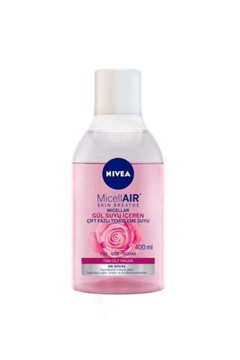 NIVEA شوینده آرایش صورت دو فاز حاوی گلاب ۴۰۰ میلیلیتر