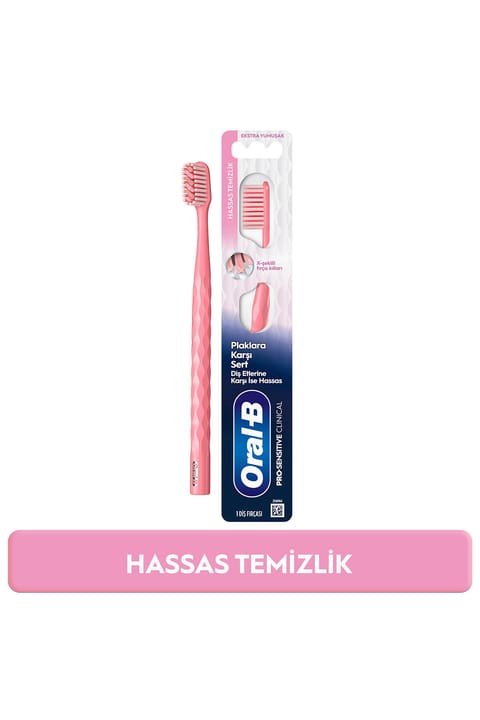 Oral-B Pro-Sensitive Clinical مسواک پاکسازی حساس