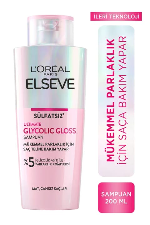 الزئول Glycolic Gloss شامپو مراقبتی برای درخشش عالی ۲۰۰ میلی‌لیتر