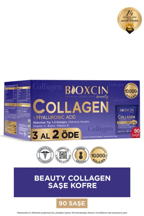 Bioxcin Beauty Collagen پودر ساشه ۱۰۰۰۰ میلیگرم