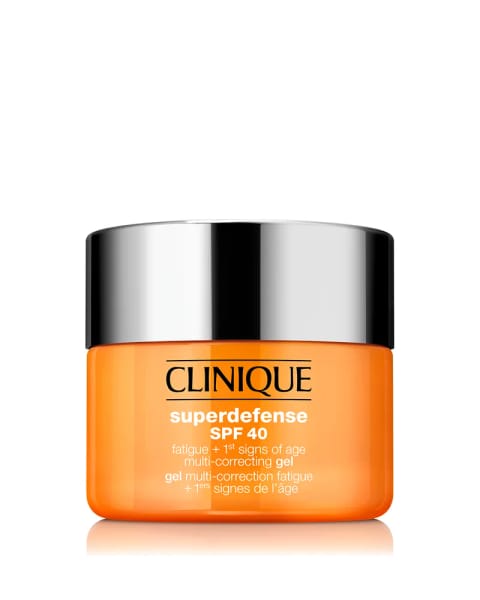 کلینیک سوپردیفنس SPF 40 ژل مرطوب‌کننده موثر در برابر خستگی و اولین علائم پیری