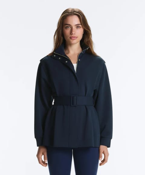 Long Utility Pique Jacket