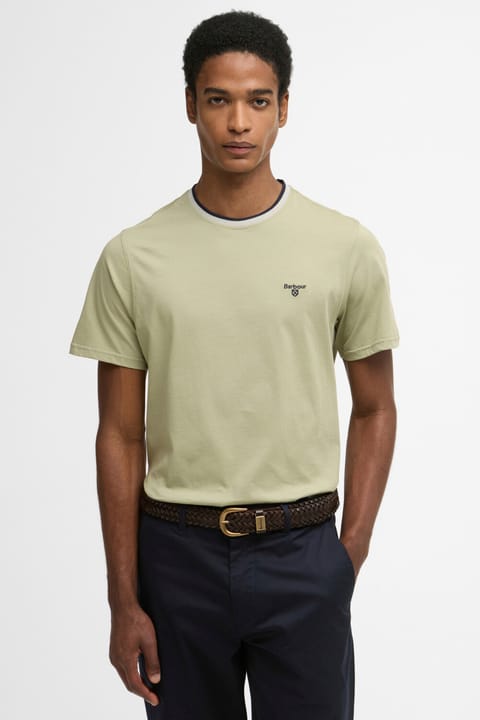 تیشرت مردانه Barbour Cornsay Tailored مدل GN63 رنگ Sea Green
