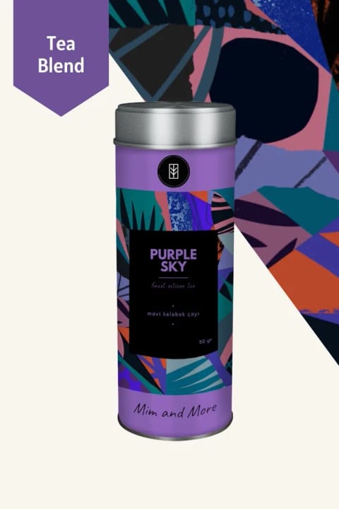 Mim and More Purple Sky Tea - چای پروانه بنفش، ۵۰ گرم