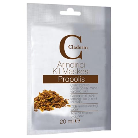 Claderm ماسک رس پاککننده بره موم (پروپولیس) ۲۰ میلیلیتر