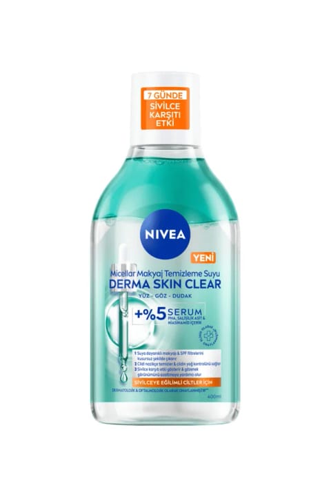 NIVEA Derma Skin Clear Micellar پاککننده آرایش