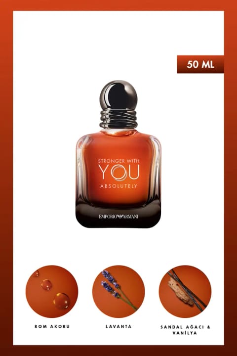 Emporio Armani Stronger With You Absolutely ادوپرفیوم مردانه 50 میلیلیتر