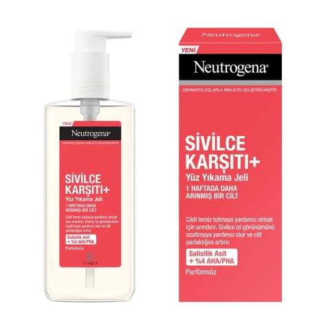 ژل شستشوی ضد جوش Neutrogena Plus 200 میلی‌لیتر