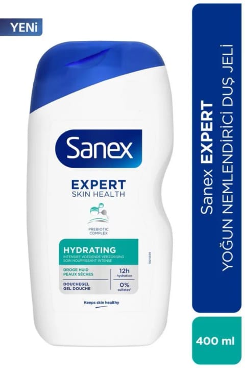 Sanex Expert شاور ژل مرطوب‌کننده شدید 400 میلی‌لیتر