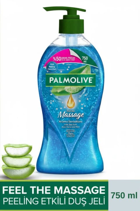 Palmolive Aroma Sensations Feel The Massage شاور ژل و حمام با اثر لایهبردار