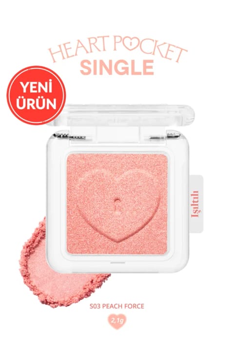 پریپرا سایه تک قابل شخصیسازی Heart Pocket Single (S03 Pe...