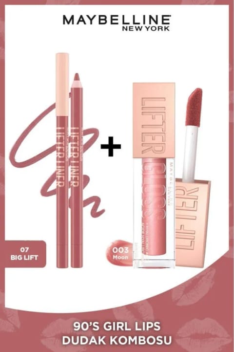 مدل خط لب Maybelline New York 90's Girl Lifter Liner 07 Big Lift