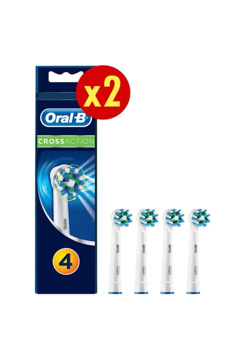 Oral-B Cross Action هد یدکی مسواک 8 عددی