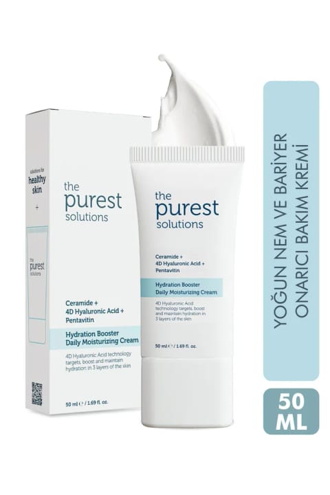 The Purest Solutions کرم مرطوبکننده شدید روزانه ۲۴ ساعته