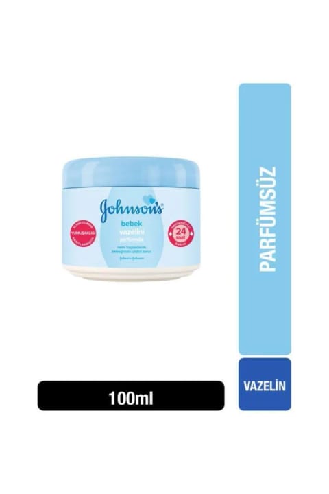Johnson's Baby وازلین بدون عطر ۱۰۰ میلیلیتر