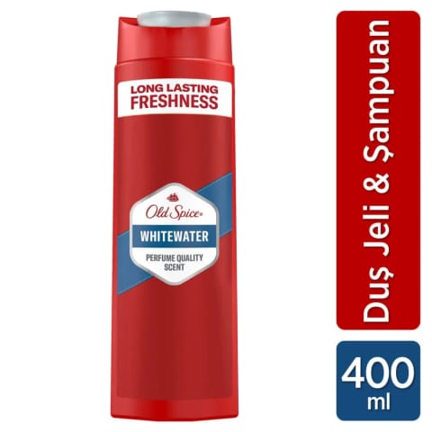 Old Spice Whitewater شاور ژل مردانه 400 میلی‌لیتری