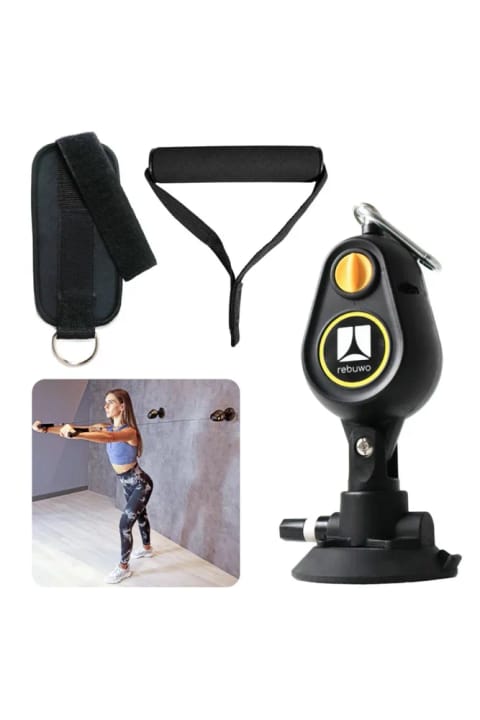 Rebuwo طناب تمرینی وکیوم چندکاره Rope Trainer