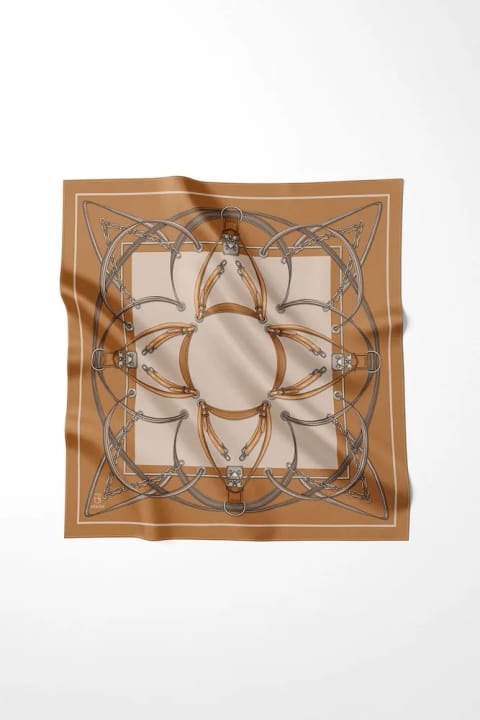 شال و روسری طرح Aura شتری