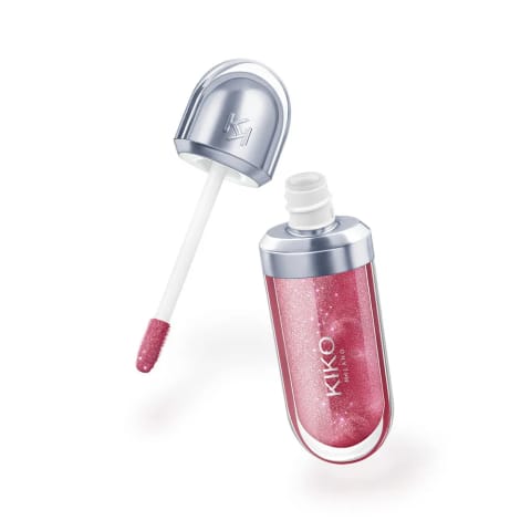برق لب KIKO - 3D Hydra Lip Gloss - نسخه محدود - 50 Sparkling Mauve