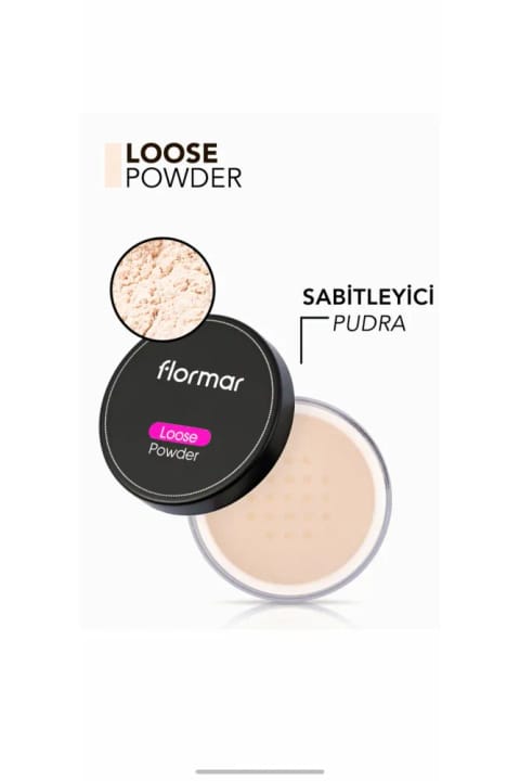 پودر فیکس لوس Flormar رنگ 02 Light Sand