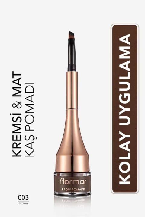 پوماد ابرو ماندگار و پرپیگمنت فلورمار - Brow Pomade - 003 Brown