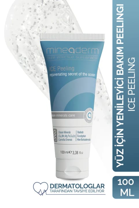 mineaderm پیلینگ بازسازی‌کننده صورت / پیلینگ یخ