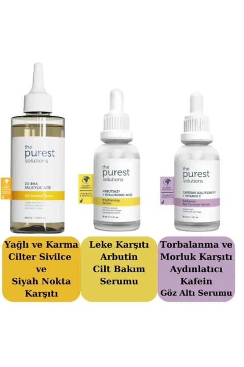 The Purest Solutions سرم ضد جوش و لک و تیرگی دور چشم