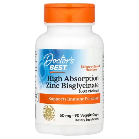 Doctor's Best High Absorption Zinc Bisglycinate