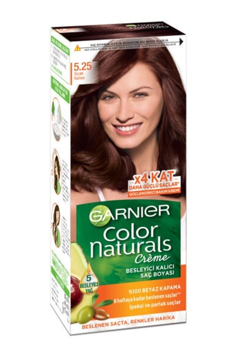 رنگ موی Garnier Color Naturals 5.25 قهوه‌ای گرم
