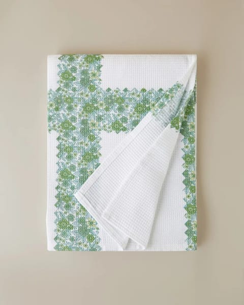 پتوی روکش‌دار دو نفره Petty Chic 200x220 سانتی‌متر سبز