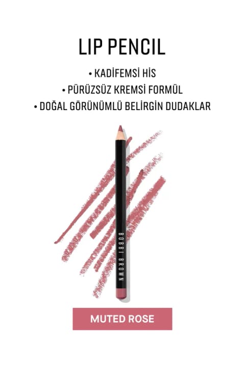 BOBBI BROWN خط لب - رز ملایم