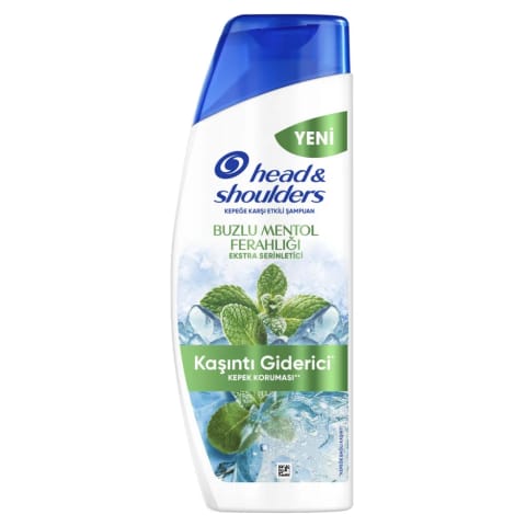 Head & Shoulders شامپو ضدشوره با طراوت یخبندان منتول ۳۳۰ میلی‌لیتر