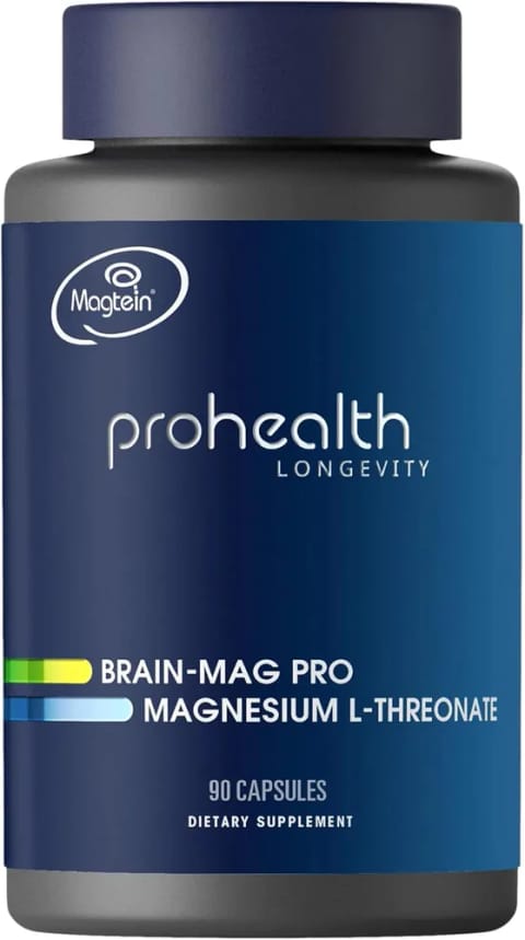 ProHealth Magnesium L-Threonate Magtein Brain Health Cognitive Memory & Focus 90 Caps