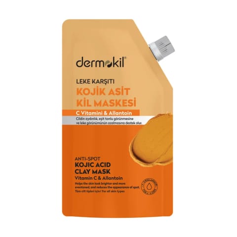 Dermokil ماسک صورت ضد لک با کوجیک اسید و خاک رس ۵۰ میلی‌لیتر