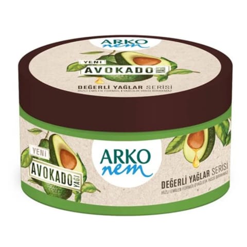 Arko مرطوب‌کننده دست و بدن با روغن‌های ارزشمند آووکادو ۲۵۰ میلی‌لیتر