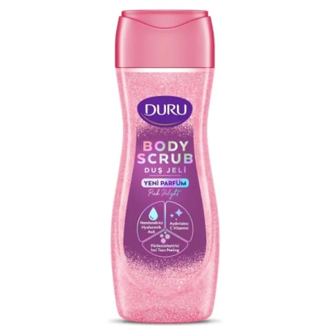Duru Body Scrub شاور ژل لایه‌بردار Pink Delight 450 ml